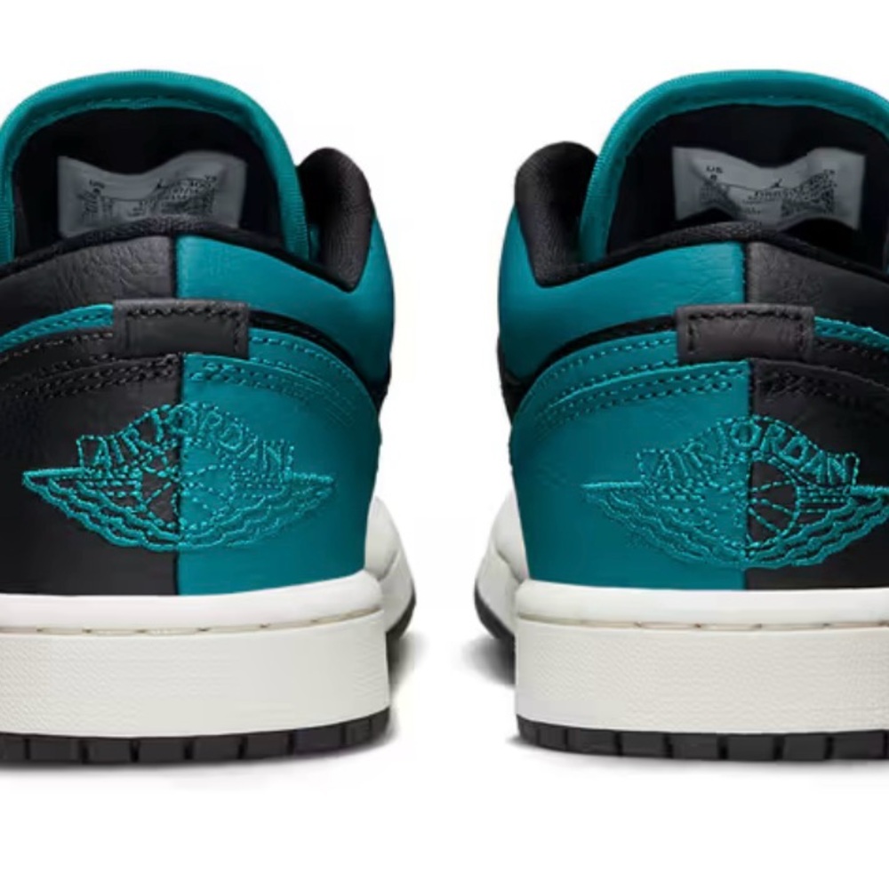 🔥 Jordan Womens WMNS Air 1 Low Split DR0502 300 Bright Spruce🔥